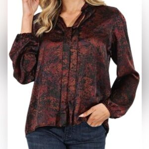 Veronica M Randal Tie Neck M